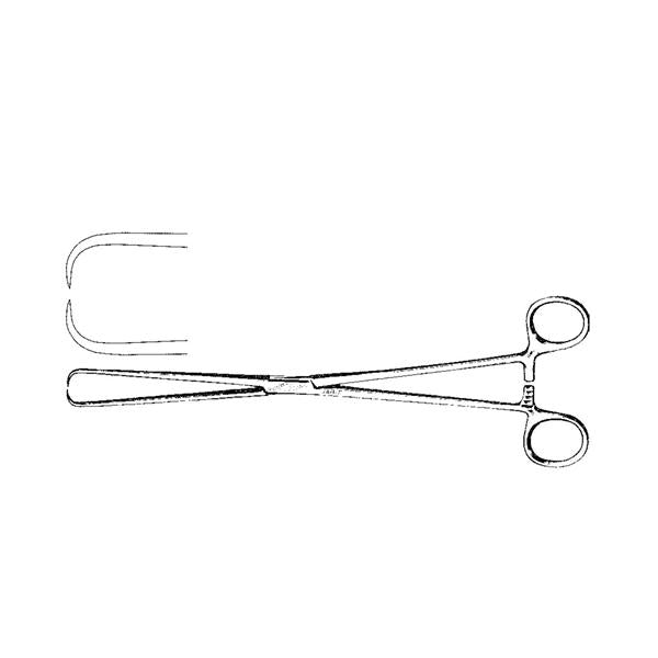 Integra Miltex Inc Forcep Tenaculum Schroeder 10" Ratchet Ea - 505-200