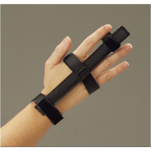 Deroyal Industries Inc Splint Adult Finger Black Size Large Universal Each, 6 Ea/Ca - 9125-03