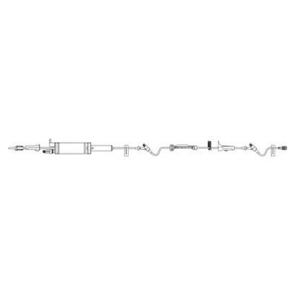 B. Braun Medical Space Pump Set Infusomat 120" 60 Drops/Ml Priming Volume 19Ml 20/Ca - 490101