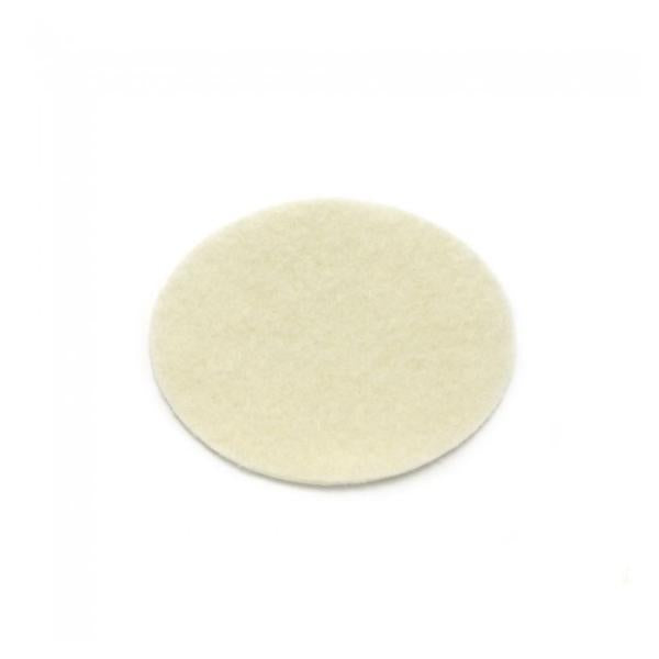 Dr. Jill's Footpads Inc Pad Protective Foot Felt 1/8" 1/8" Thick Adhesive White 100/Package - J-12