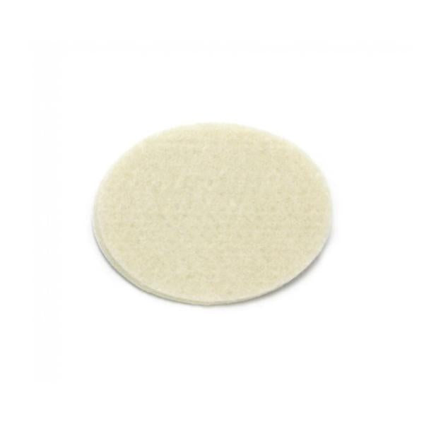 Dr. Jill's Footpads Inc Pad Protective Foot Felt 1/8" 1/8" Thick Adhesive White 100/Package - J-13