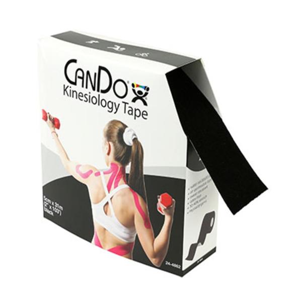 Fabrication Enterprises Tape Kinesiology Cando Cotton 2"X103' Black Ea - 24-4862