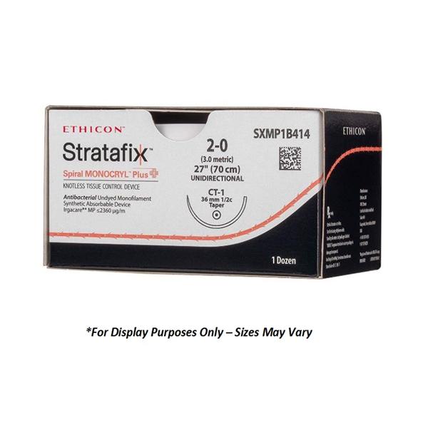 Ethicon Inc,a J & J Company Suture 4-0 Triclosan, Pcl25 Ps1 Strfx Sprl Mncrl+ Undyd 27 Mnflmnt 12/Bx - SXMP1B116
