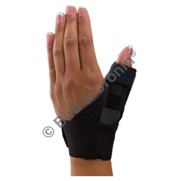 Bird & Cronin Orthosis Immobilization Tk Thumb Hypur-Cel Black Universal Ea - 8148370