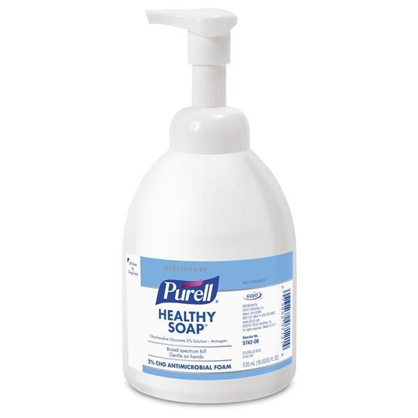Gojo Industries Inc Soap Antimicrobial Foam Purell 535 Ml Bottle Ea, 6 Ea/Ca - 5742-06