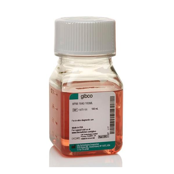 Life Technology Rpmi 1640 Bottle 100Ml Ea - 11875-101