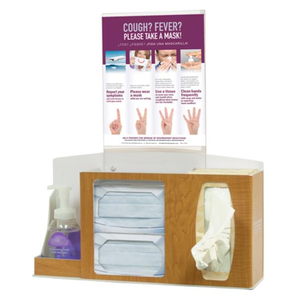 Bowman Medical Products Kit Compliance Cover Your Cough With Resp Hygience Station/ Sign Holder Ea - BD211-0023