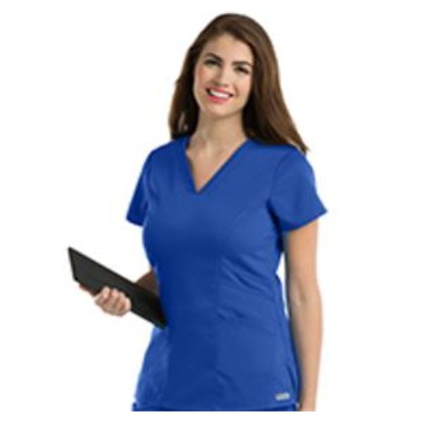 Grey's Anatomy (TM) Scrub Top Greys Anatomy 41452 Womens Large Galaxy Each - 41452-503-L