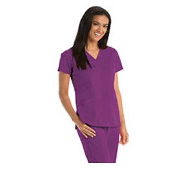 Grey's Anatomy (TM) Scrub Top Greys Anatomy 41452 Womens 4X Large Indigo Each - 41452X-234XL