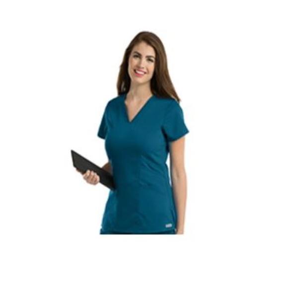 Grey's Anatomy (TM) Scrub Top Greys Anatomy 41452 Womens 4X Large Bahama Each - 41452X3284XL
