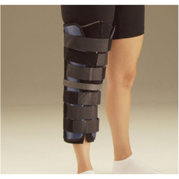 Deroyal Industries Inc Immobilizer Tri-Panel Tietex Knee Black Ea - A142000