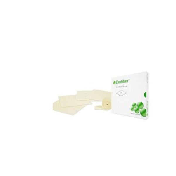 Molnlycke Healthcare (Regent) Dressing Wound Care Exufiber Gelling Fiber 4X4.8" 10/Box, 6 Bx/Ca - 603311
