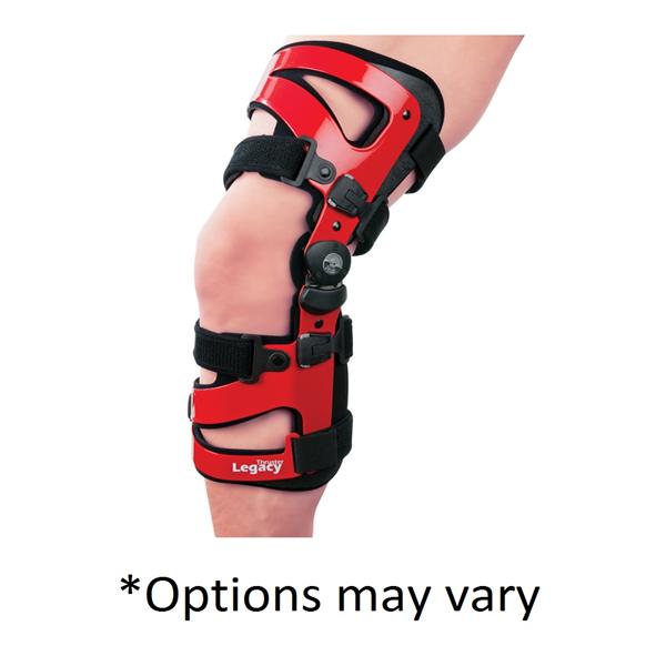 Breg. Brace Upright Legacy Thruster Oa Knee Size Small Left Ea - TA419103