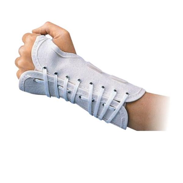 DJO Splint Wrist Cock-Up White 8" Size Large Right Ea - 79-87387