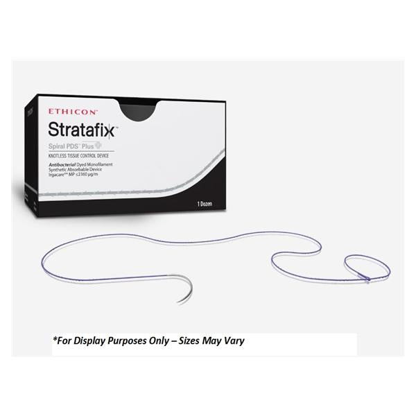 Ethicon Inc,a J & J Company Suture 4-0 Pdo/Trclsn Ps-2 Stratafix Spiral Pds Plus Violet 18" Single Arm 12/Bx - SXPP1B113