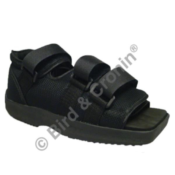 Bird & Cronin Shoe Post-Op Black Rocker Bottom Size Ea - 8143243