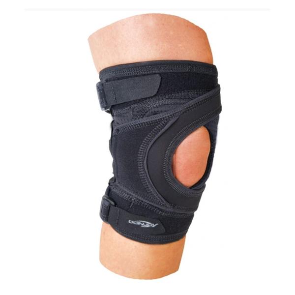 DJO Brace Orthosis Tru-Pull Lite Small Patellar Knee Black Size Right Ea - 11-0260-2
