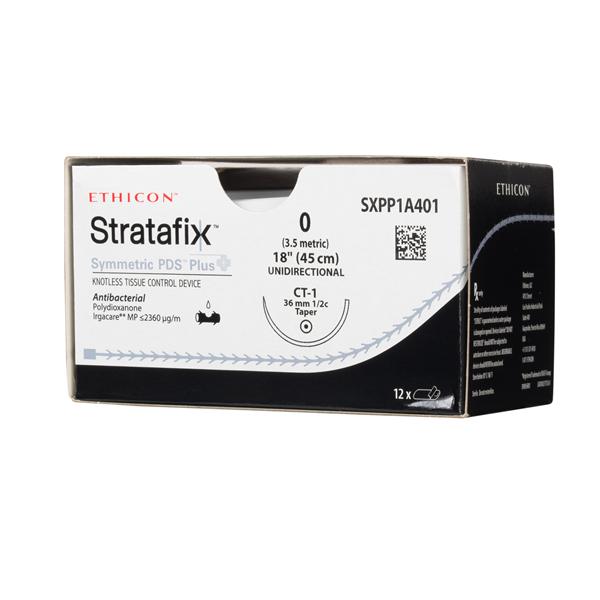 Ethicon Inc,a J & J Company Suture 0 Pdo/Trclsn Ct-1 Stratafix Symmetric Pds Plus Violet 18" Abs 12/Bx - SXPP1A401