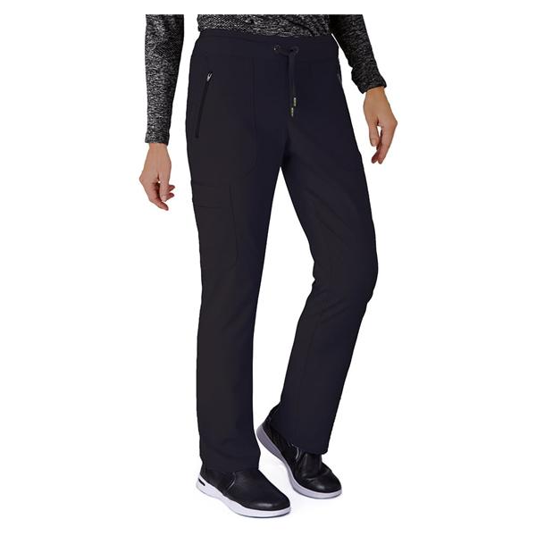 Grey's Anatomy (TM) Pant Scrub Grey'S Anatomy Womens X-Small Tall Black Ea - 7228T-01-XS