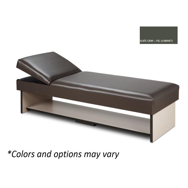 Clinton Industries. Couch Recovery 72X27X20" Laminate Country Mist W/ Adj Plw Wdg Hdrst Ea - 3710-15-1SG