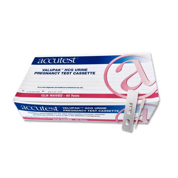 Jant Pharmacal Corp. Accutest Pregnancy Test Clia Waived 40/Bx - PF453