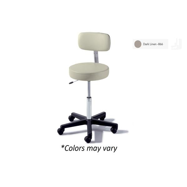 Midmark Corporation Stool Exam Ritter Value Series Ultrafree Dark Linen At Lk Cstr Backrest 5 Leg Ea - 273-005-866