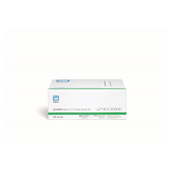 Abbott Rapid DX N.America Id Now Strep A Positive/Negative Control Swab For Kit 12/Bx - 734080