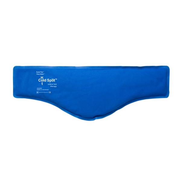 Fabrication Enterprises Compress Therapy Relief Pak Cold N' Hot Sensaflex Contour Neck 7X22" Gel Blue Ea - 11-1294