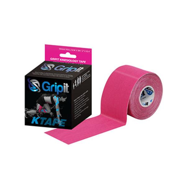 Fabrication Enterprises Tape Kinesiology Gripit Ktape Cotton/Lycra/Spandex 2"X5.5Yd Adhesive Pink Ea - 24-0123
