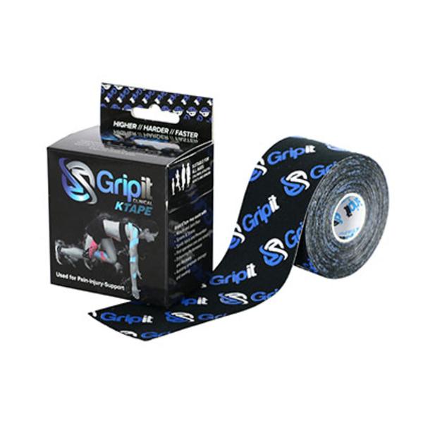 Fabrication Enterprises Tape Kinesiology Gripit Ktape Cotton/Lycra/Spandex 2"X5.5Yd Adhs Clblu W/ Lg Ea - 24-0129