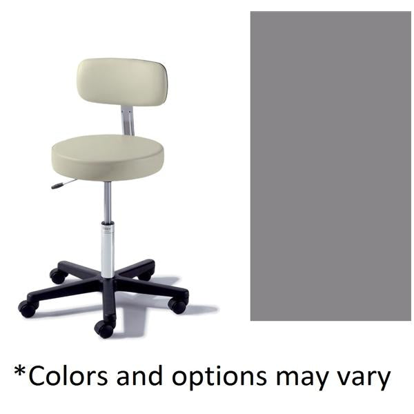 Midmark Corporation Stool Exam Ritter Value Series Iron Ore Casters Backrest 5 Leg Ea - 273-001-851