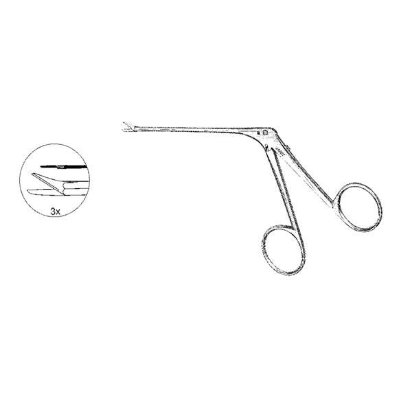 Integra Miltex Inc Scissor House Bellucci 3-3/8" Straight 5Mm Ea - 385210