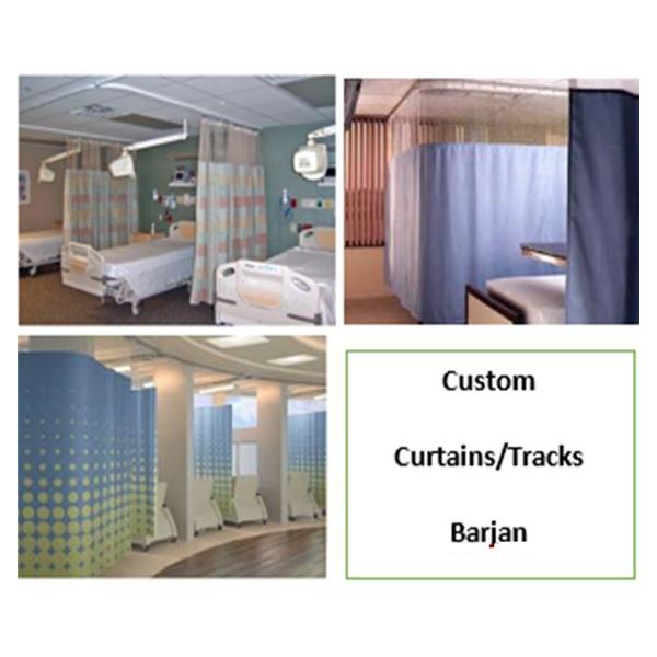 Barjan Industries Curtains Cubical Custom Ea - 13800
