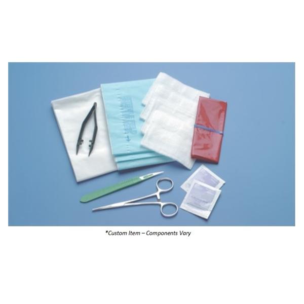 Busse Hospital Disposable Tray Incision/Drainage Custom Business Health Solutions 10/Case - 9690