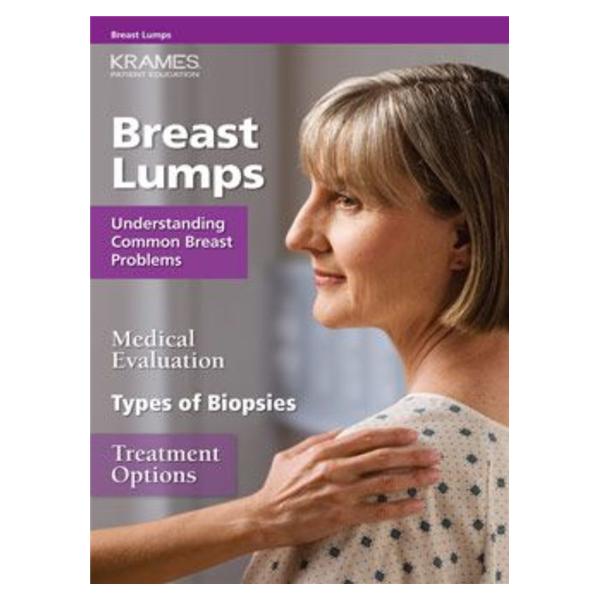 Krames Communications Booklet Patient Breast Lumps English Ea - 11910