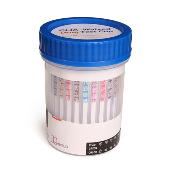 Healgen Scientific 12 Panel Drug Screen Cup Clia Waived 25/Bx - HCDOAV-5125A3A