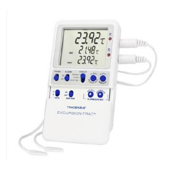 Control 3 Thrmtr Dt Lgng Trcbl Excursion Trac -58-158F Lcd 1 Vax Prb 2.75X4.25X0.75" Ea - 6437CC