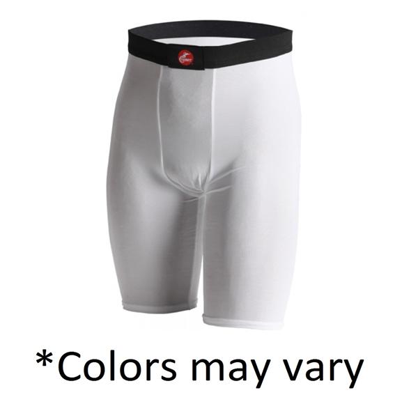 Cramer Products Shorts Compression Knee Length Men Black Size Large Ea - C5BKLG