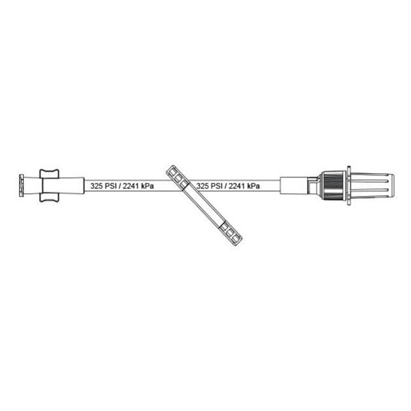 Baxter Healthcare Catheter Extension Set 6.5" Power Injectable Male Ll Adapter 200/Ca - 2N1333