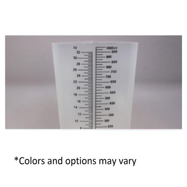 GMAX Industries Beaker Container Polypropylene 1000Ml Translucent 200/Ca - GP620