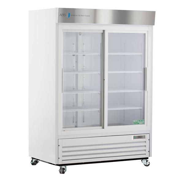 American BioTech Supply(ABS) Refrigerator Lb Standard 47Cf 2 Gls Sld Drs/Slf Closing 1 To 10C Cycl Dfrst Ea - ABT-HC-LS-47