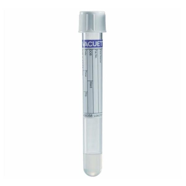 Greiner Vacuette Tube Venous Blood Collection Vacuette 5Ml 13X100 Plstc K2Edta Wht/Ylw 50/Package, 24 Pk/Ca - 456058P