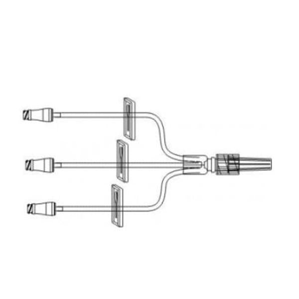 Icu Medical Iv Extension Set 6" Rotating Luer Lock 50/Ca - B33098