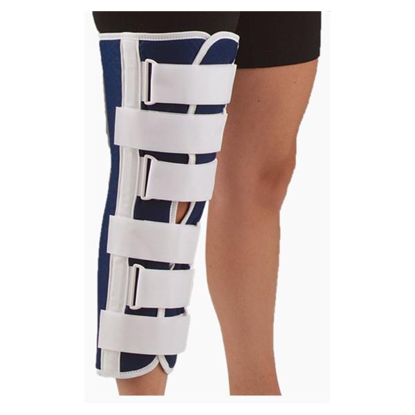 Deroyal Industries Inc Immobilizer Sized Adult Knee Canvas Blue Size 16" Small Ea - 1010167