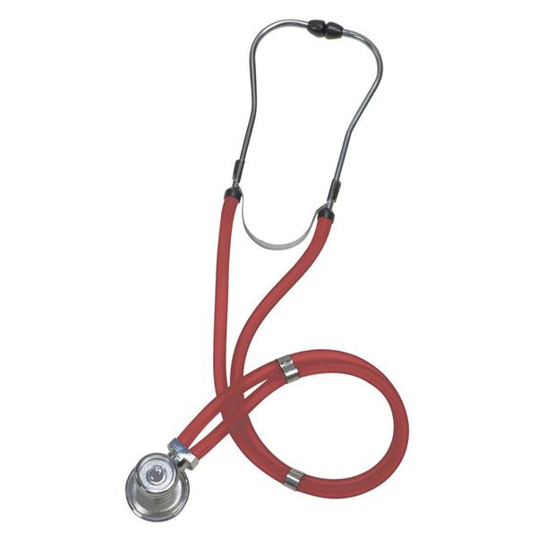 DMS Holdings. Stethoscope Sprague Rappaport Mabis Legacy Red Adult/Child 30" 2-Head Ea - 10-414-080