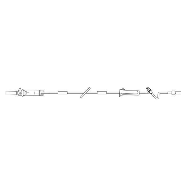 Baxter Healthcare Iv Solution Set 103" 60 Drops/Ml 1/Ea, 48 Ea/Ca - 2C8851