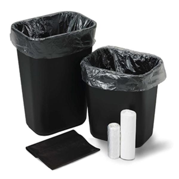 Medegen Medical Products, Bag Trash 40-45Gal Hdpe 12Mic Star Seal 25/Roll 10 Rolls 40X48" Clear 250/Ca - RS404812N