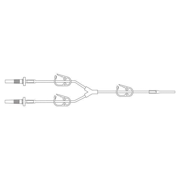Baxter Healthcare Irrigation Set Cysto/T.U.R. Y Type Dual Spike/Gravity Flow 81" 12/Ca - 2C4005