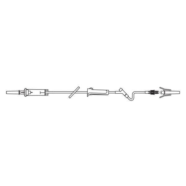 Baxter Healthcare Iv Solution Set Interlink Injection Site: 6" 76" 60 Drops/Ml Ea, 48 Ea/Ca - 2C6402