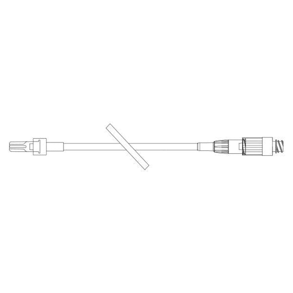 Baxter Healthcare Set Iv Catheter Extension Microbore With Slide Clamp Ea - 2N8374